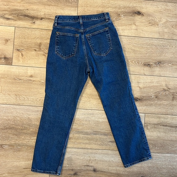 Abercrombie and Fitch ankle straight ultra high rise jeans - Picture 3 of 3